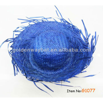 cheap uncut hats/decorating straw hats